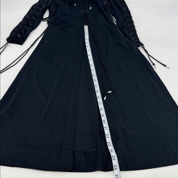 Vintage Y2K Goth Avant Garde Whimsigoth Cosplay Cut Out Corset Dress - Picture 14 of 16